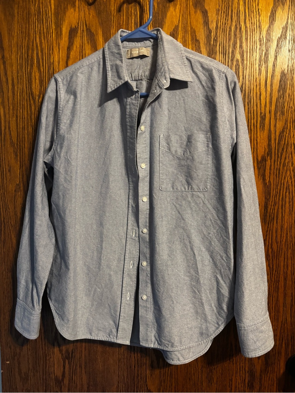 Everlane Blue Oxford Shirt size 4